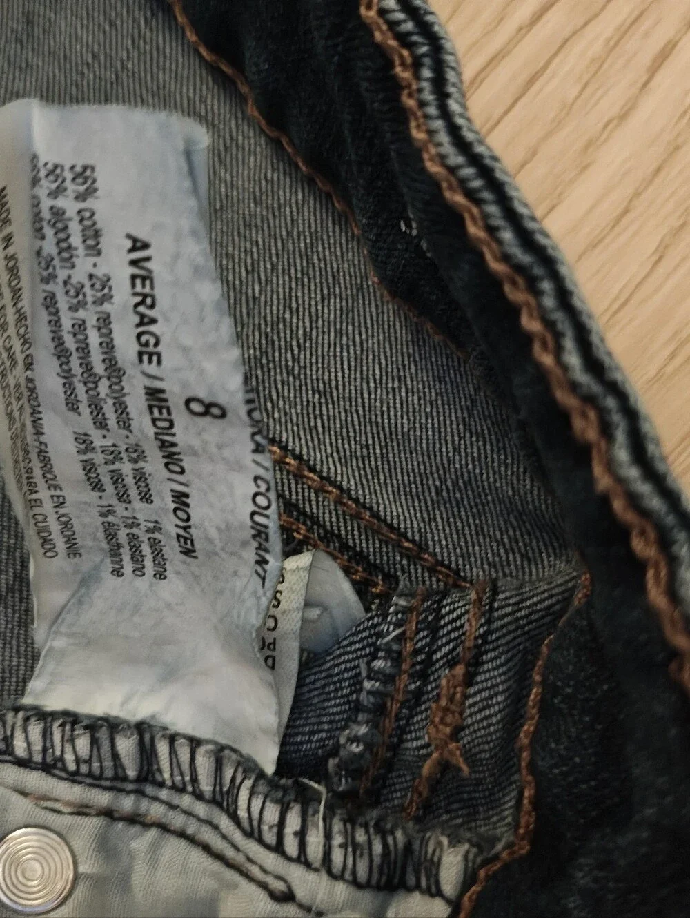 Gloria Vanderbilt Dark Indigo Slimming Jeans Size 8